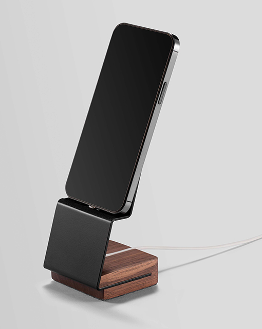 Solid Wood Phone Stand